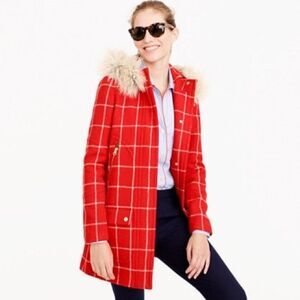 NWOT. j crew Chateau parka SZ2